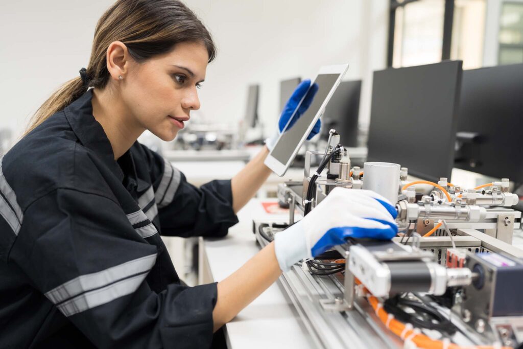 Female engineer